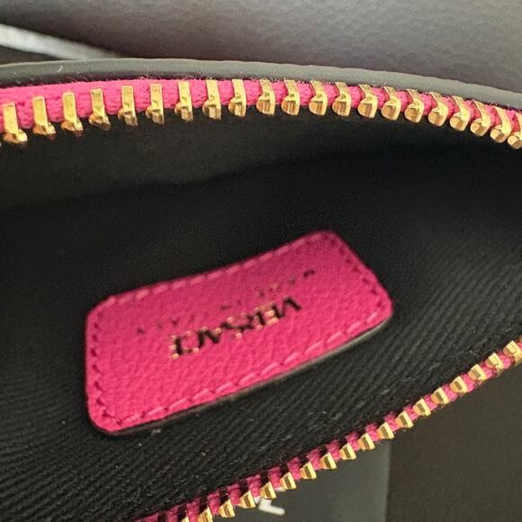 Versace Pink Medusa Women's Small Bag Wallet Keychain - Picture 6 of 7